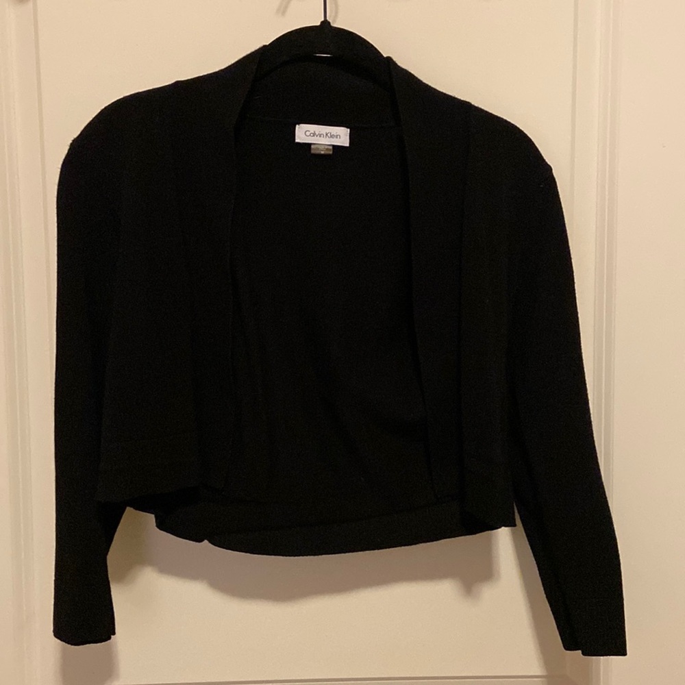 Black Calvin Klein Cropped Shug